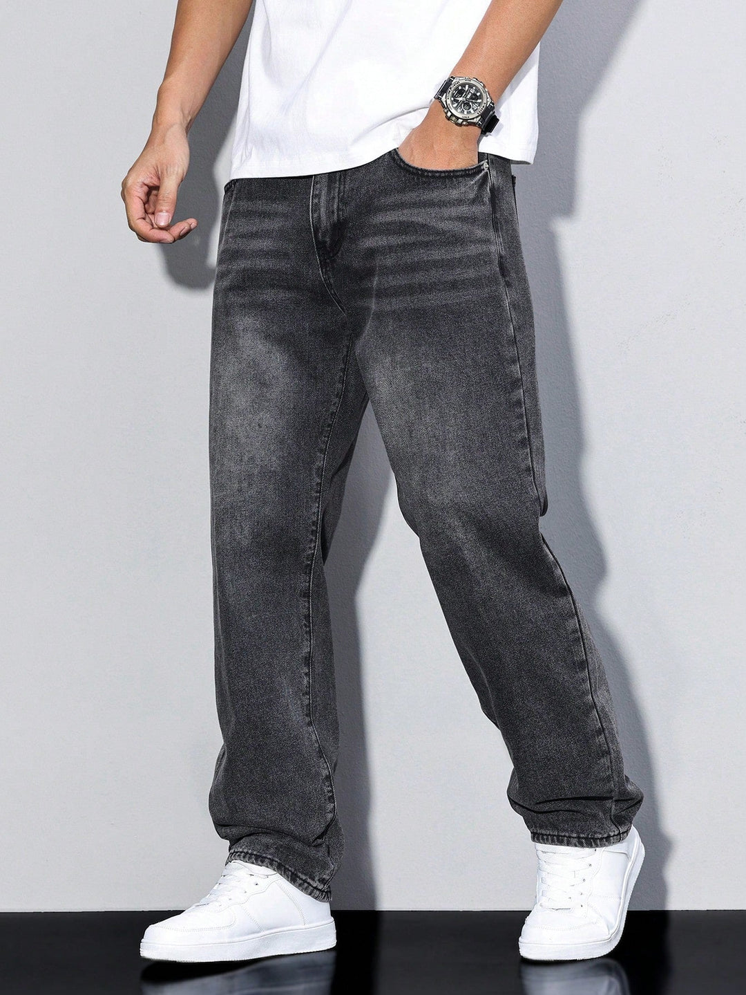 Rocco Straight-Leg Button-Fly Jeans - image 10