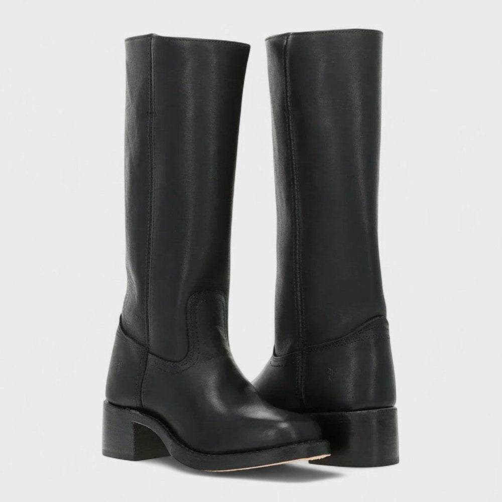 Dahlia | Women's Block Heel Knee High Western Boots