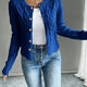 Florentine | Women's Cable-Knit Cardigan with Button-Front