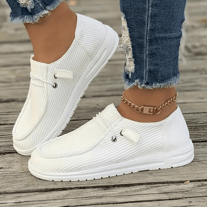 Rosina | Women's Lightweight Canvas Slip-On Walking Shoes