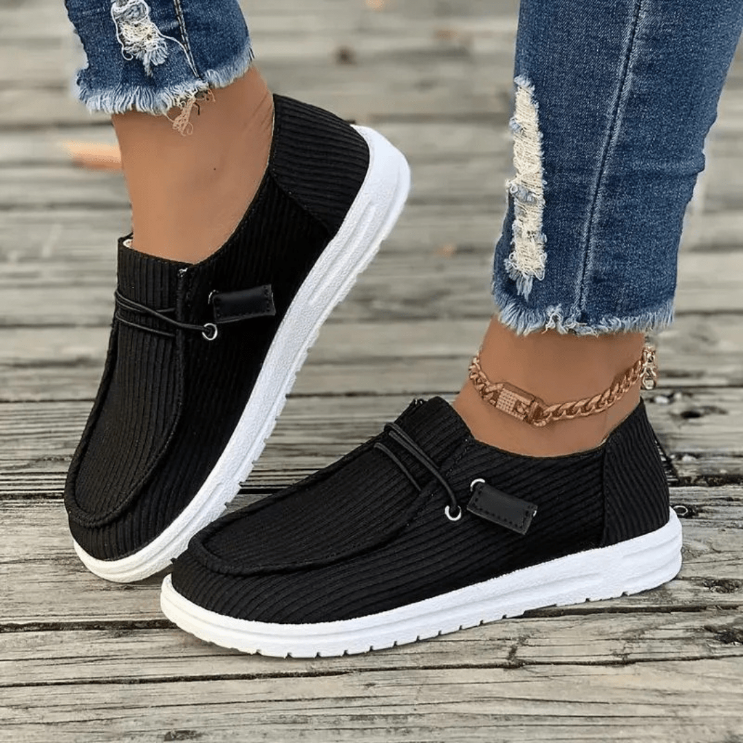 Rosina | Women's Lightweight Canvas Slip-On Walking Shoes