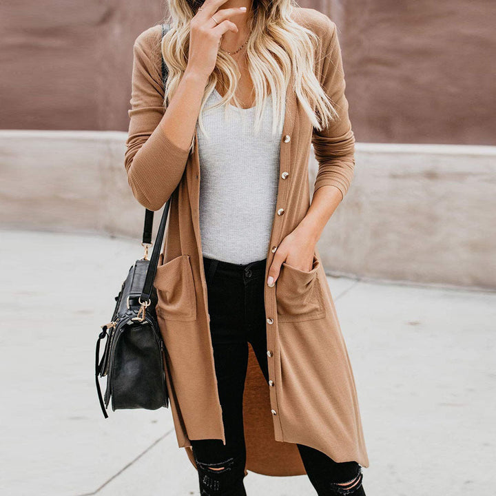 Nicola | Women's Longline Button Front Cardigan