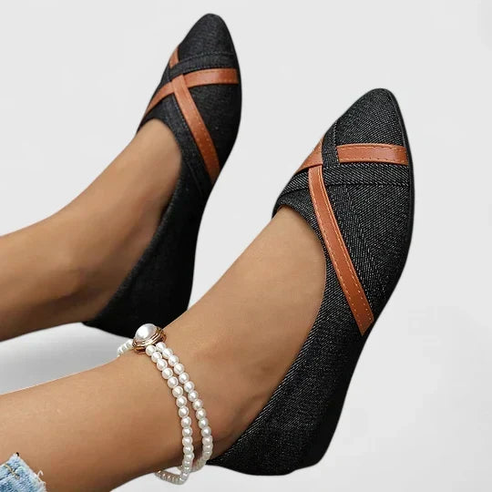 Kathleen Orthopedic-Style Criss-Cross Flats with Wide Toe Box - image 7