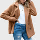 Dorothy | Women's Double-Breasted Sherpa Jacket