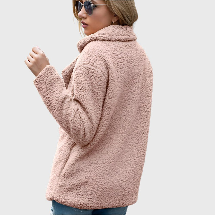 Dorothy | Women's Double-Breasted Sherpa Jacket