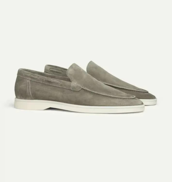 Axel | Men's Suede Yacht Loafers