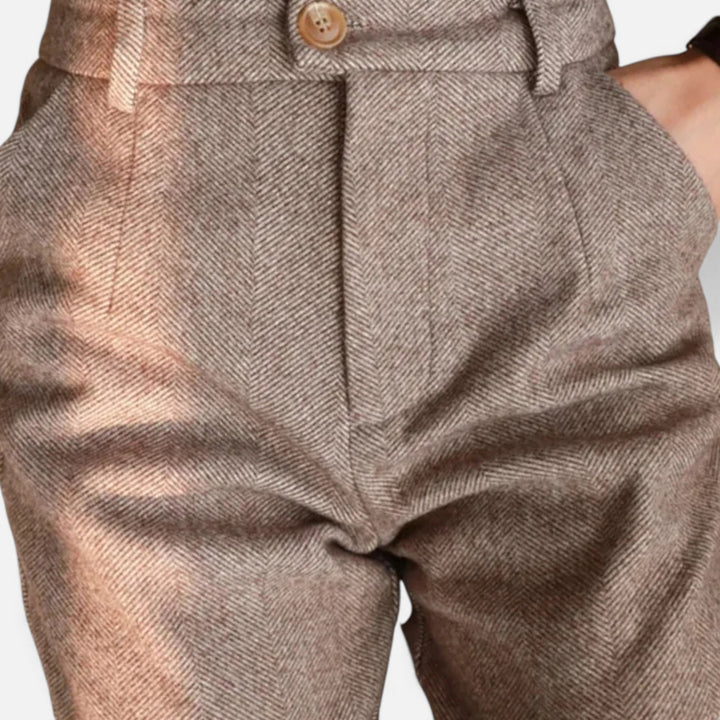 Bathildis | Women's Wool Pencil Pants