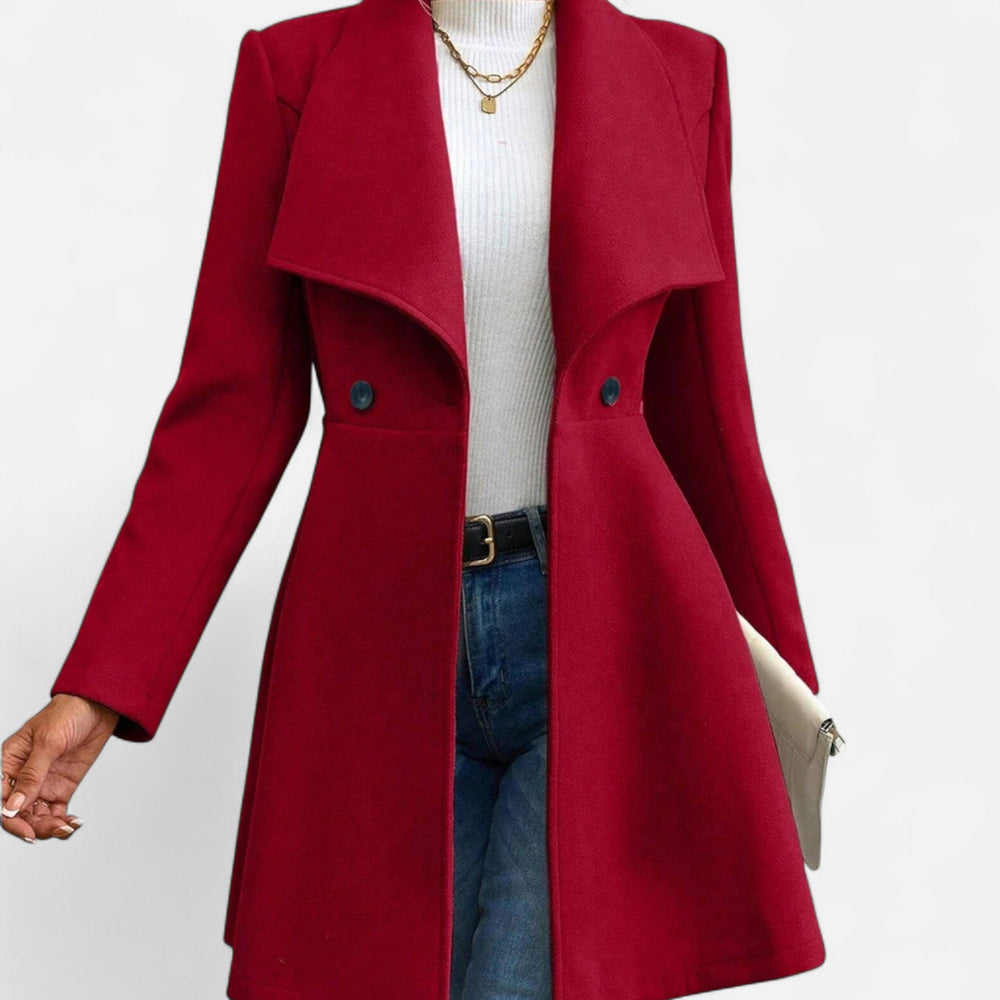 Jacobine | Women's Lapel Wool Winter Coat