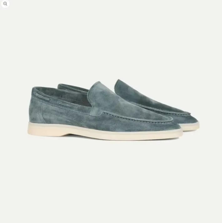 Axel | Men's Suede Yacht Loafers