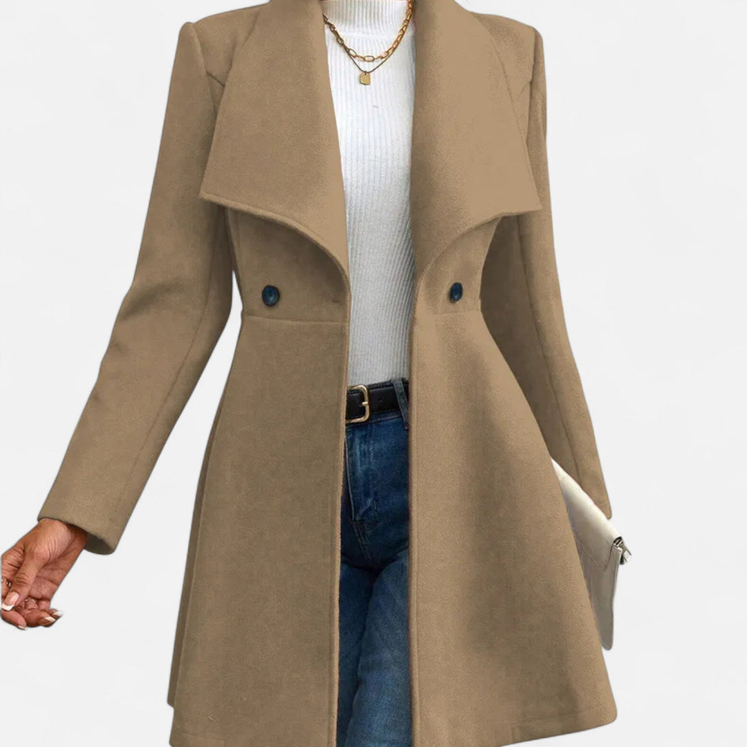 Jacobine | Women's Lapel Wool Winter Coat