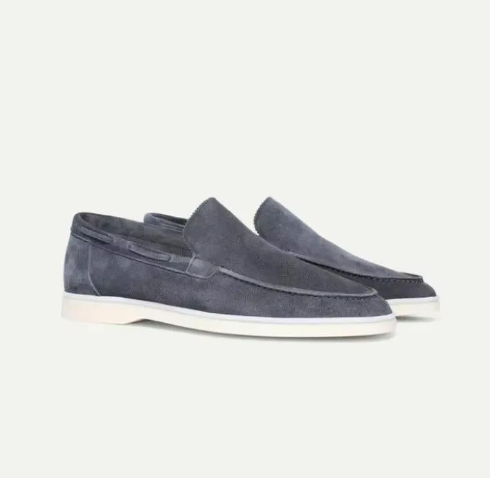 Axel | Men's Suede Yacht Loafers