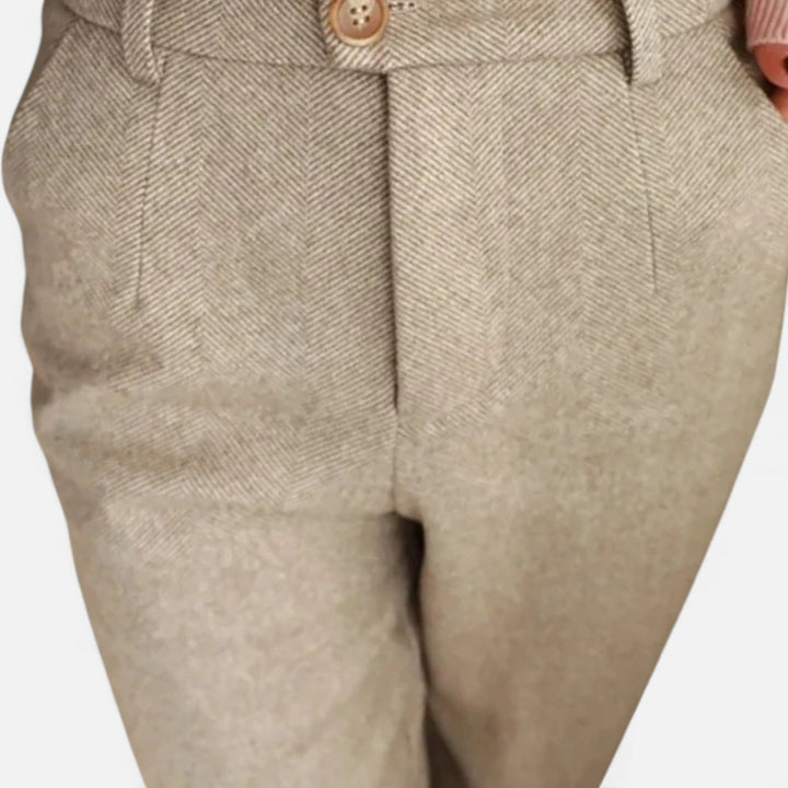 Bathildis | Women's Wool Pencil Pants