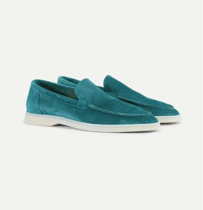 Axel | Men's Suede Yacht Loafers