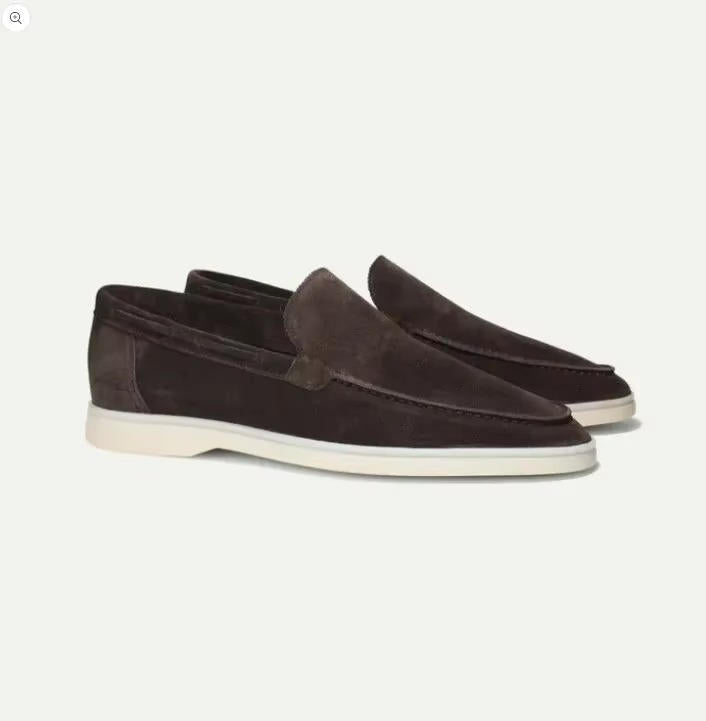 Axel | Men's Suede Yacht Loafers