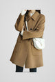 Georgiana | Women's Double-Breasted Oversized Coat for Everyday Wear in Brown