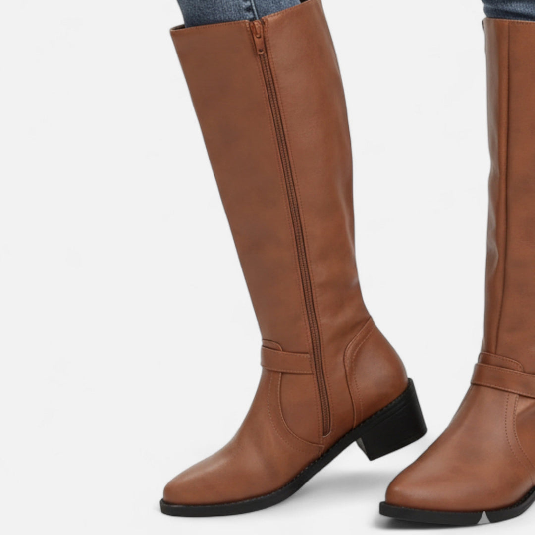 Gabriele | Women's Pointed-Toe Long Boots
