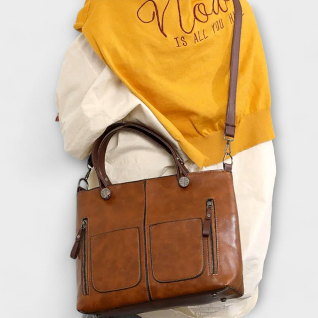 Carlotta-Mae | Women's Leather Tote Bag