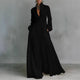 Ceinwen Long-Sleeve Pleated Maxi Dress - image 4