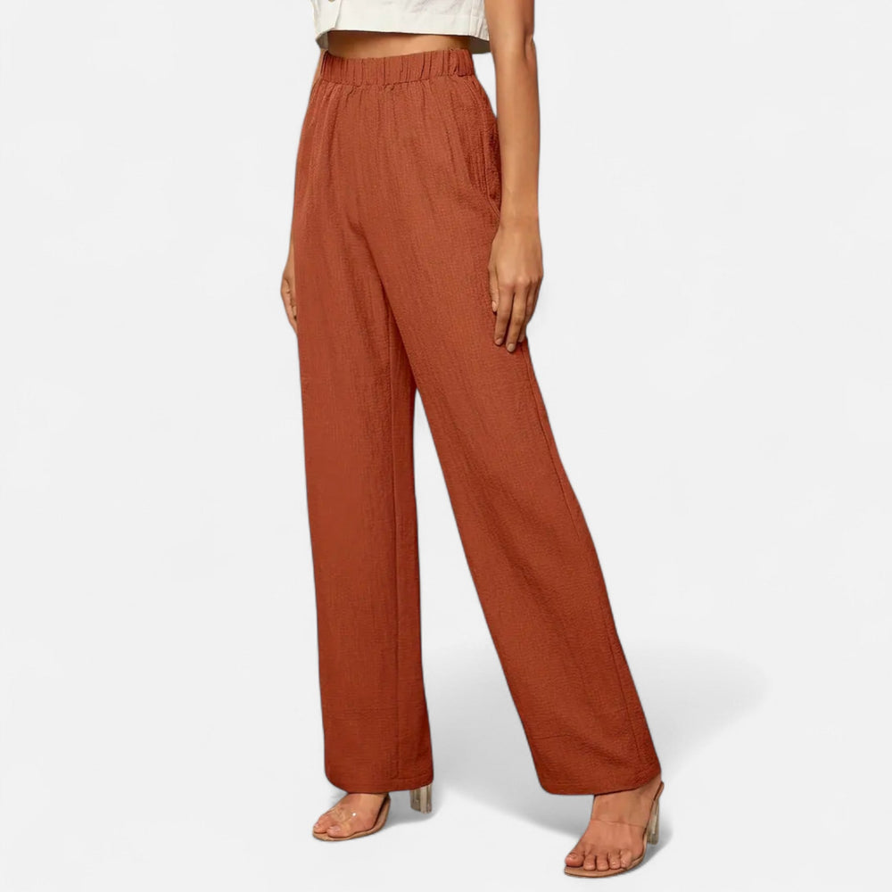 Lisabeth | Women's Straight-Leg Trousers