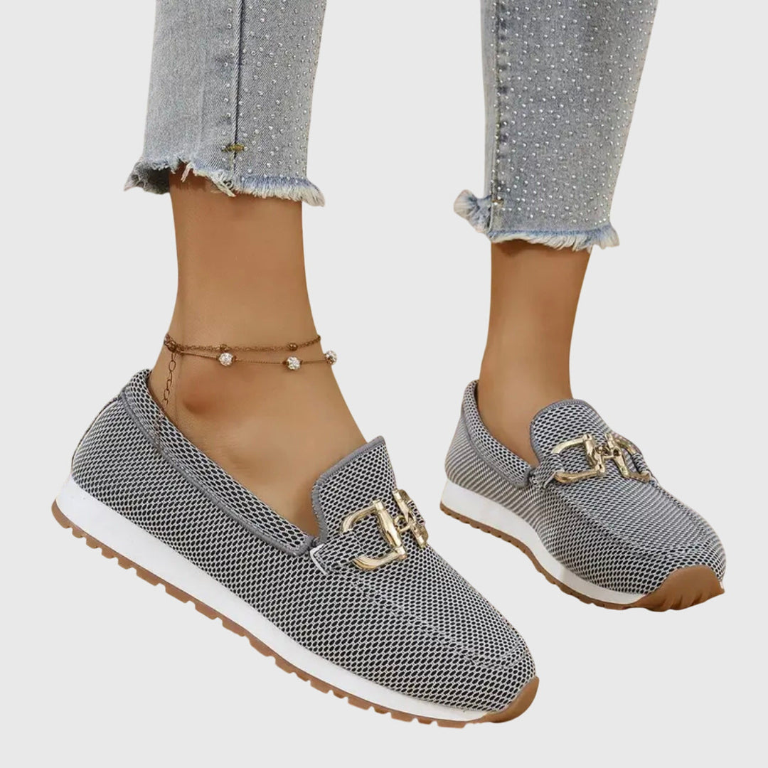 Women's Orthopedic Cushioned Horsebit Loafers for Work — view 3