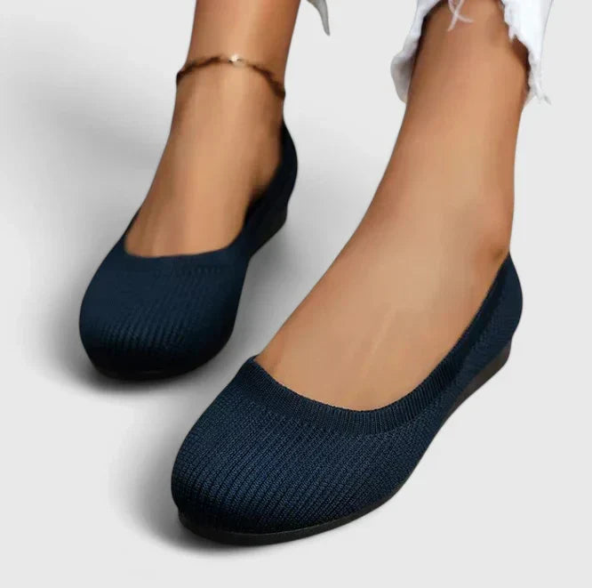 Women's Orthopedic Arch-Support Slip-On Elastic-Panel Walking Shoes for Travel — view 2