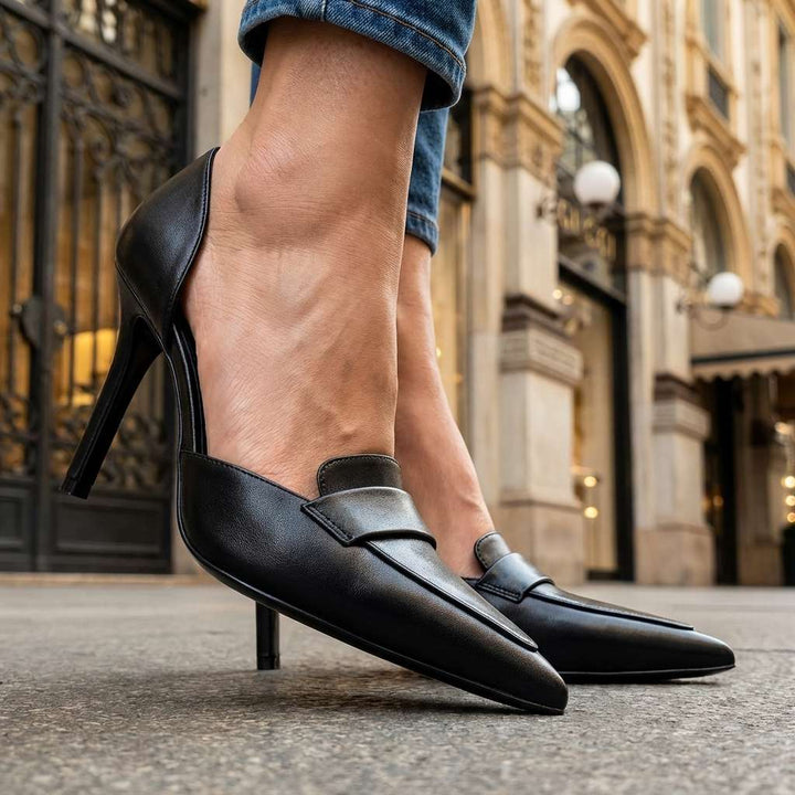 Venturina | Women's Pointed-Toe Loafer Pumps