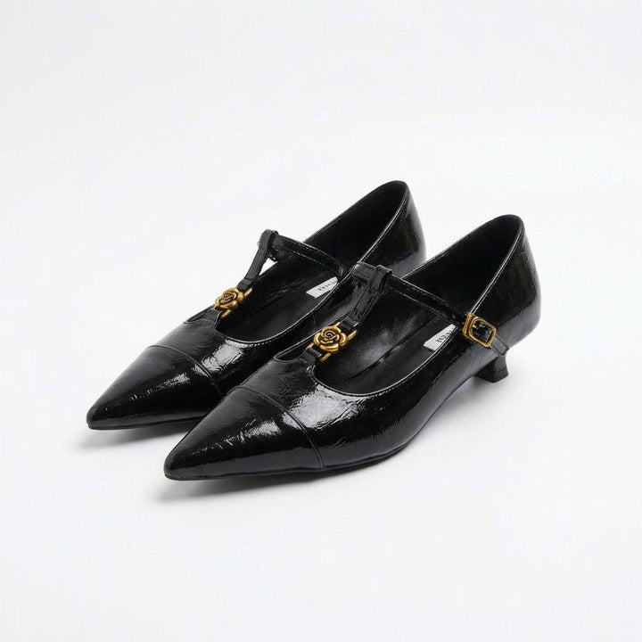 Verdana | Women's T-Bar Kitten Heels