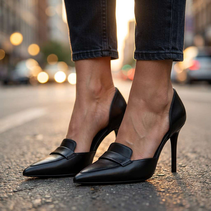 Venturina | Women's Pointed-Toe Loafer Pumps