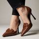 Venturina | Women's Pointed-Toe Loafer Pumps