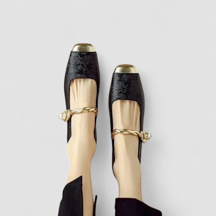 Christa | Women's Orthopedic-Style Low Block Heel Mary Janes image 9
