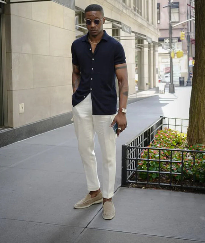 Aldo Suede Slip-On Loafers with White Sole - image 6