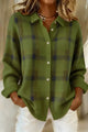 Mariela | Women's Checked Button Cardigan