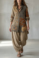 Nathalie | Women's Printed Shirt and Trouser Set