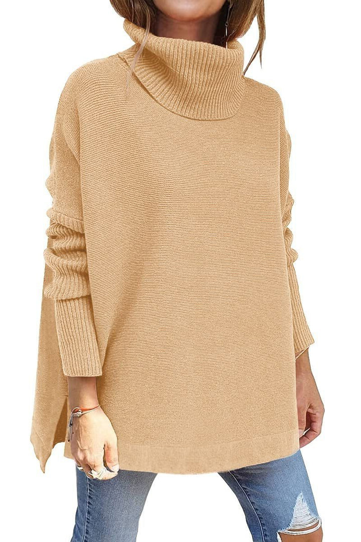 Gwen | Women's Oversized Jumper with Roll Neck
