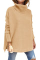 Gwen | Women's Oversized Jumper with Roll Neck
