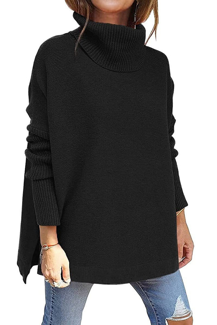 Gwen | Women's Oversized Jumper with Roll Neck