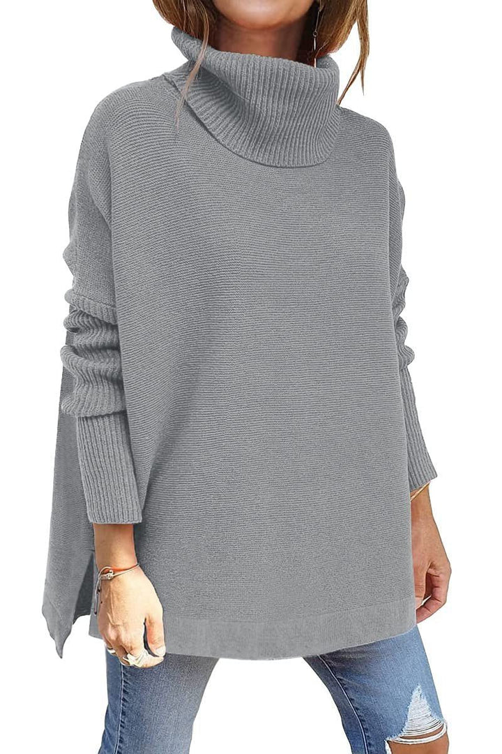 Gwen | Women's Oversized Jumper with Roll Neck