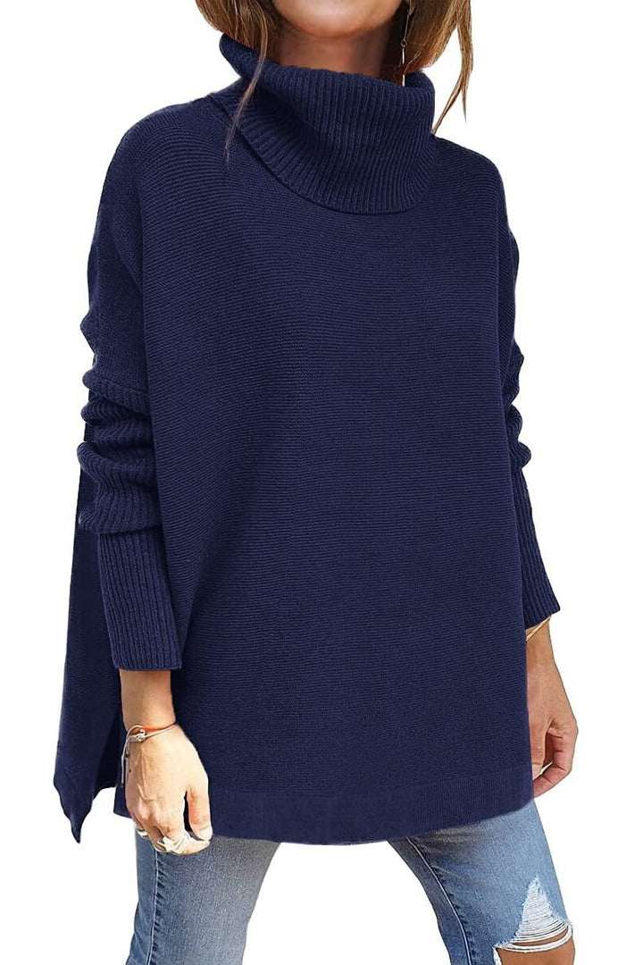 Gwen | Women's Oversized Jumper with Roll Neck