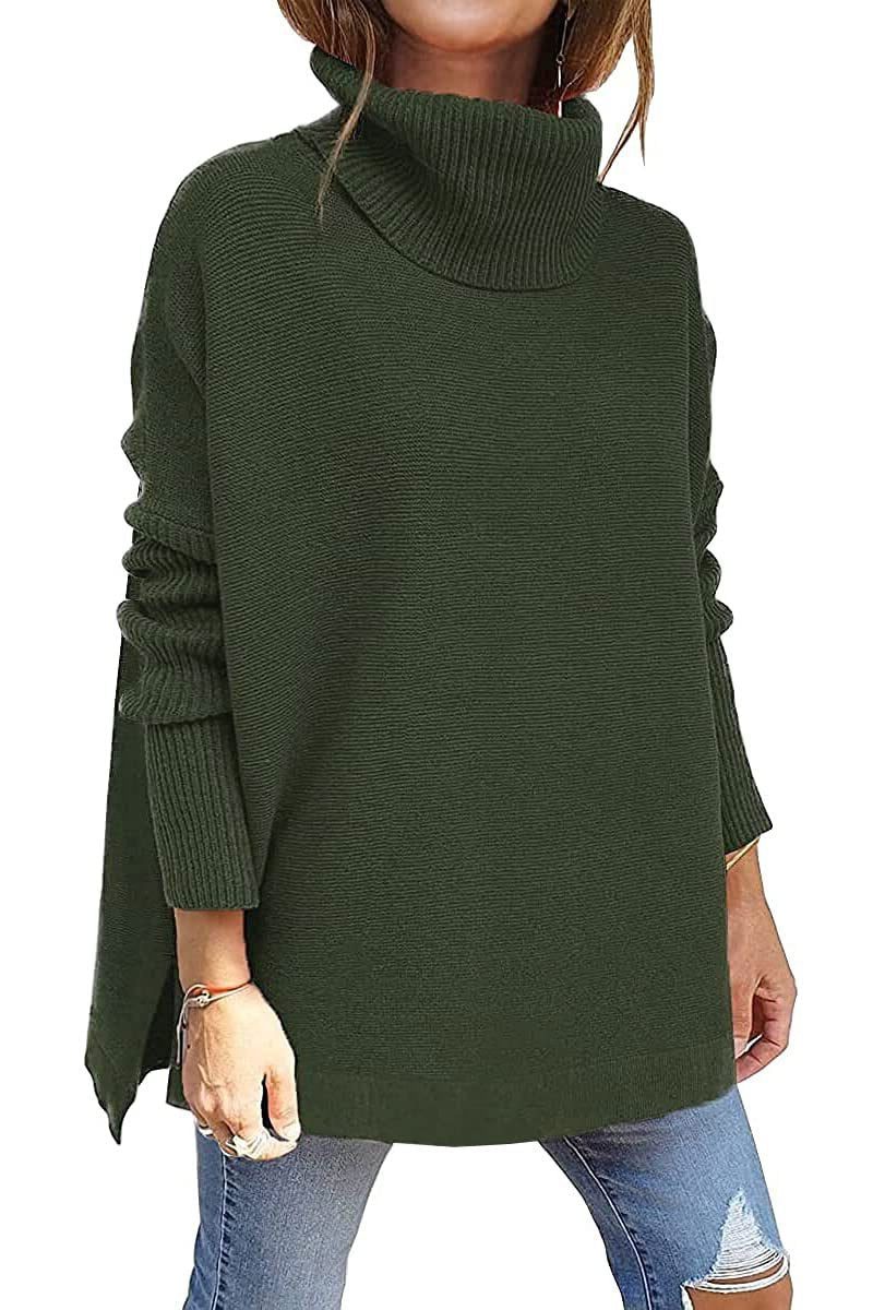Gwen | Women's Oversized Jumper with Roll Neck