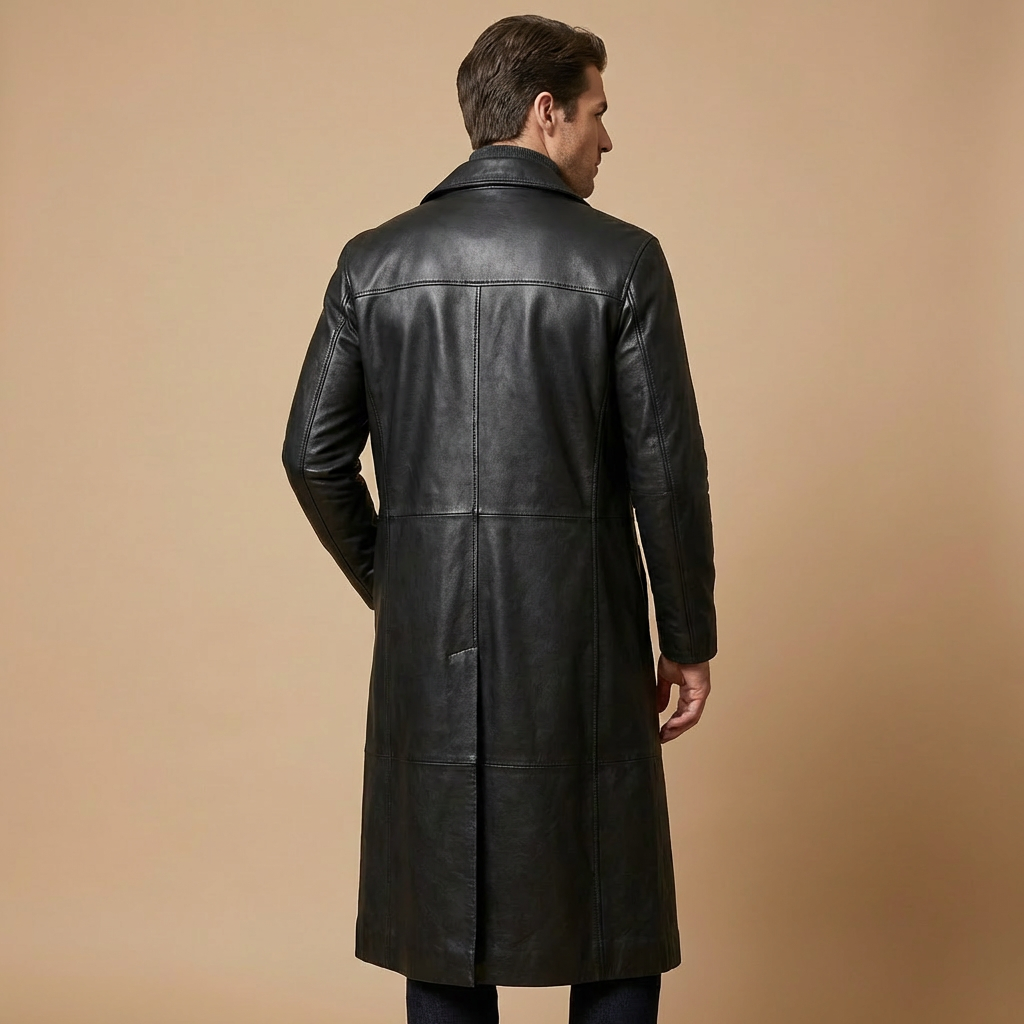 Anton | Men's Longline Trench Coat