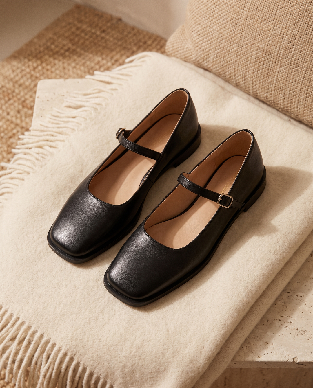Annalise | Women's Cushioned Slip-On Flats for Wide Feet, image 6