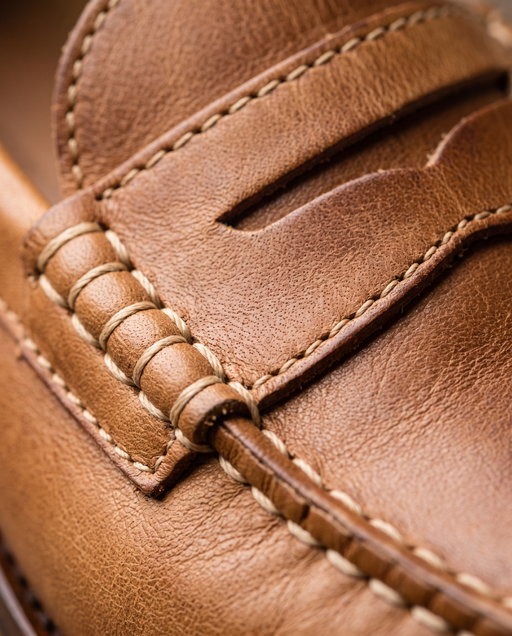 Imogen | Women's Slip-On Leather Penny Loafers, image 7