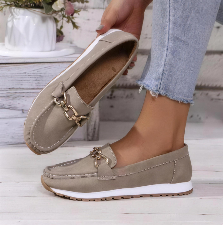 Leighton loafers in grey