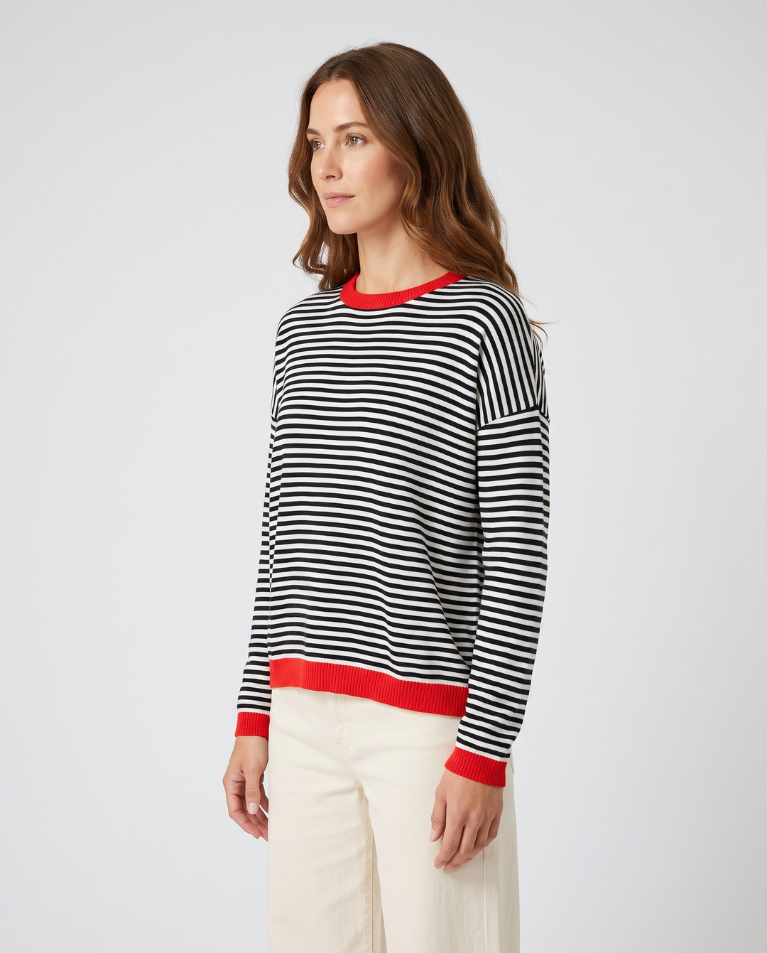 Sweater for women - Aurore, three-quarter view