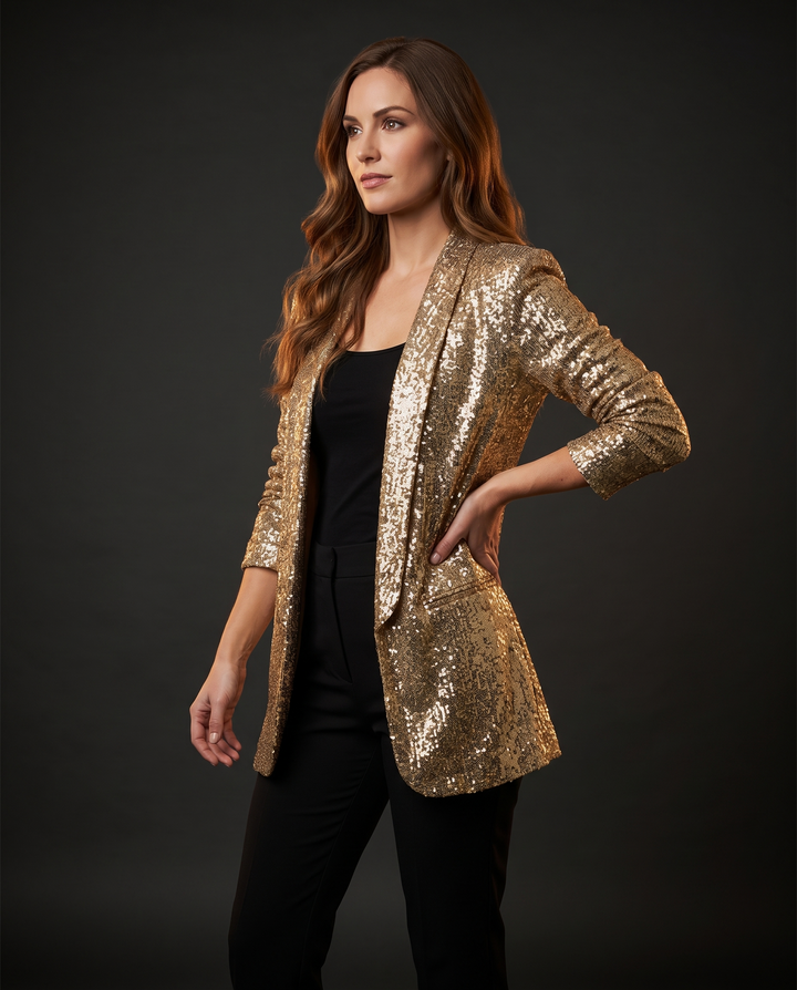 Blazer for women - Myla, three-quarter view