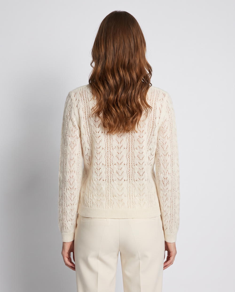 Cardigan for women - Vendelina, back view