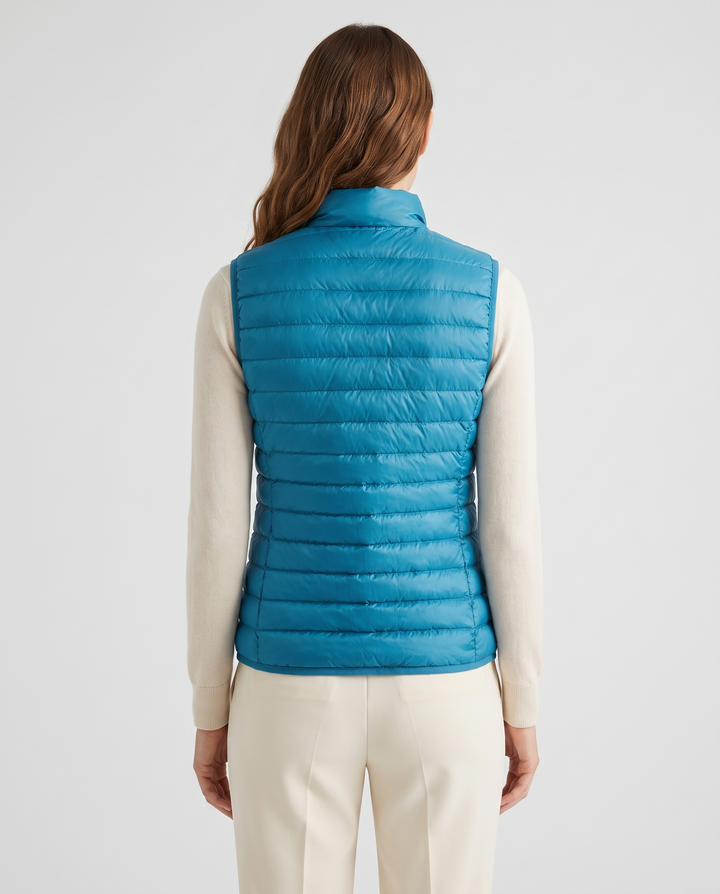 Puffer Vest for women - Therese, back view