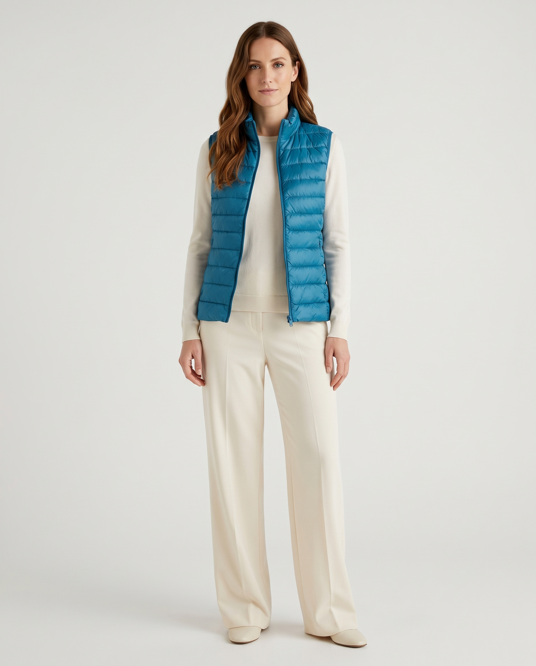 Puffer Vest for women - Therese, main product photo