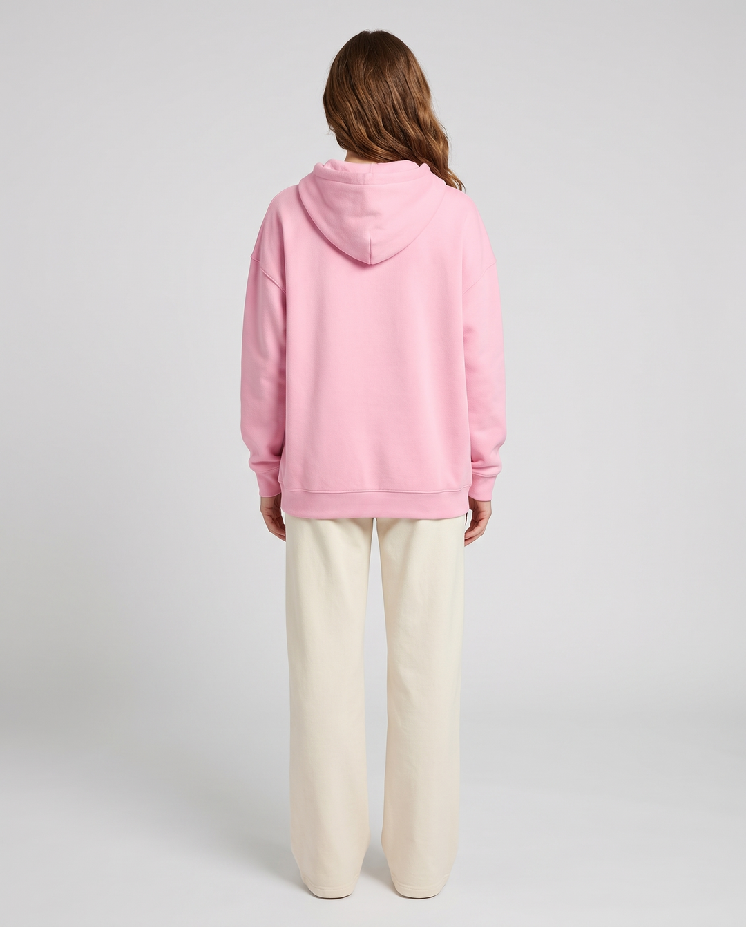 Mirande | Women's Oversized Pet Carrier Hoodie with Extra-Large Pouch - back view