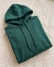 Marielle | Women's Fleece Pet Carrier Hoodie with Peek-Out Pouch - Dark Green